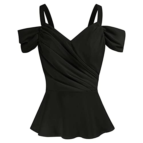 QIFLY Women's Y2k Summer Halterneck Crop Tops Thin Sporty Sleeveless Shirts High Waist Shorts Outfits Party Streetwear Push Up Open Back Crop Top von QIFLY