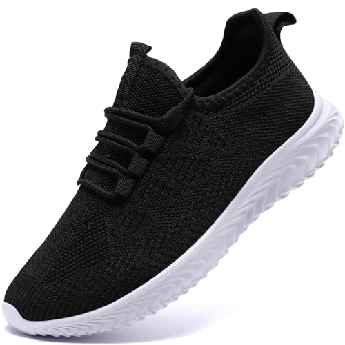 QIJGS Sneaker Damen Schuhe Laufschuhe Turnschuhe Sportschuhe Damenschuhe StraßEnlaufschuhe Outdoor Fitnessschuhe Tennisschuhe Wanderschuhe Freizeitschuhe Schwarz 40 von QIJGS