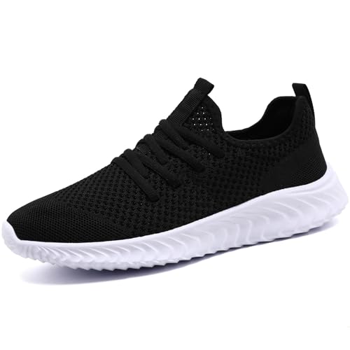 QIJGS Sportschuhe Herren Sneaker Running Laufschuhe Schuhe Turnschuhe Wanderschuhe Straßenlaufschuhe Tennisschuhe Leicht Fitnessschuhe Jogging Walking Slip on Schwarz 46 QIJGS Sportschuhe Herren Sneaker Running Laufschuhe Schuhe Turnschuhe Wanderschuhe Straßenlaufschuhe Tennisschuhe Leicht Fitnessschuhe Jogging Walking Slip on Schwarz 46 von QIJGS