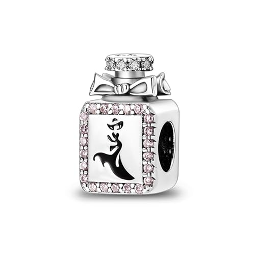 QIKAOLA 925 Sterling Silber Charms Beads für Pandora Armbänder Halskette Charms Anhänger Kompatibel mit europäischen Armbänder und Halsketten für Frauen Mädchen von QIKAOLA