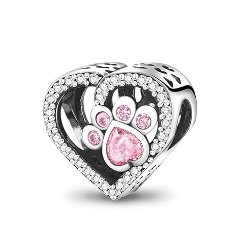 QIKAOLA 925 Sterling Silber Charms Beads für Pandora Strand Ozean Liebe Familie Tiere Charms Anhänger Fit für europäische Armbänder und Halsketten von QIKAOLA