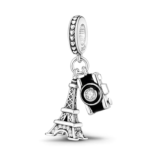 QIKAOLA Charm Anhänger für Frauen 925 Sterling Silber für Armband Charms Beads geeignet für Pandora Armband und Halskette, kompatibel mit europäischen Armbänder für Mädchen von QIKAOLA