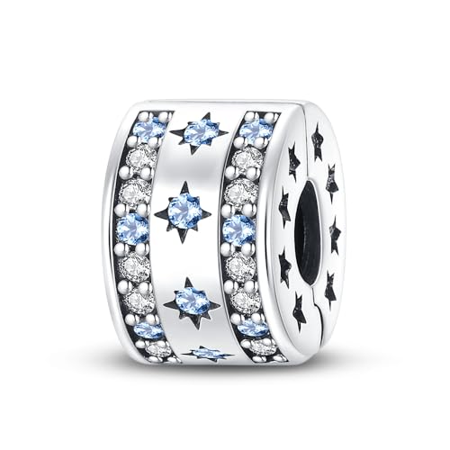 QIKAOLA Charm Anhänger für Frauen 925 Sterling Silber für Armband Charms Beads geeignet für Pandora Armband und Halskette, kompatibel mit europäischen Armbänder für Mädchen von QIKAOLA