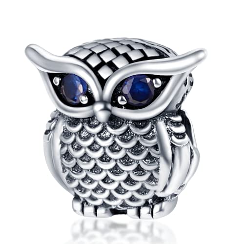 QIKAOLA Charm Anhänger für Frauen 925 Sterling Silber für Armband Charms Beads geeignet für Pandora Armband und Halskette, kompatibel mit europäischen Armbänder für Mädchen von QIKAOLA