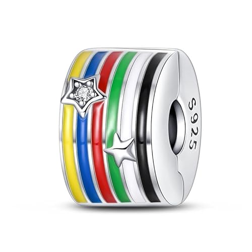 QIKAOLA Charms für Pandora Armbänder 925 Sterling Silber Charm Beads Kompatibel mit Armbänder Europäische Halskette Charm Anhänger für Frauen von QIKAOLA