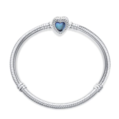 QIKAOLA S925 Armbänder für Frauen Moments Schlangenketten-Charm-Armbänder als Geschenk zum Muttertag oder Geburtstag von QIKAOLA