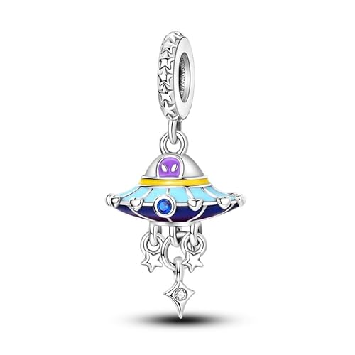 QIKAOLA Tierischer Charm Anhänger S925 Sterling Silber Beads with Cubic Zirconioa für Europäische Armbänder Halskette Mother's Day Schmuck Geschenk für Damen von QIKAOLA