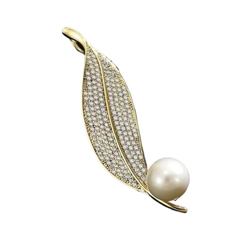 Blatt Brosche Corsage Kleidung Zubehör von QILIXIANGXUWEI