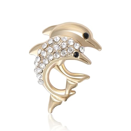 Brosche Delfin, Korsagerschmuck, J von QILIXIANGXUWEI