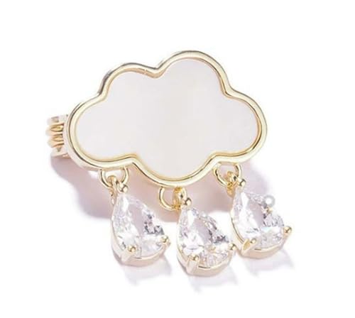 Brosche Form Wolken, Ankleidespange Butoniere Zubehör, Z von QILIXIANGXUWEI