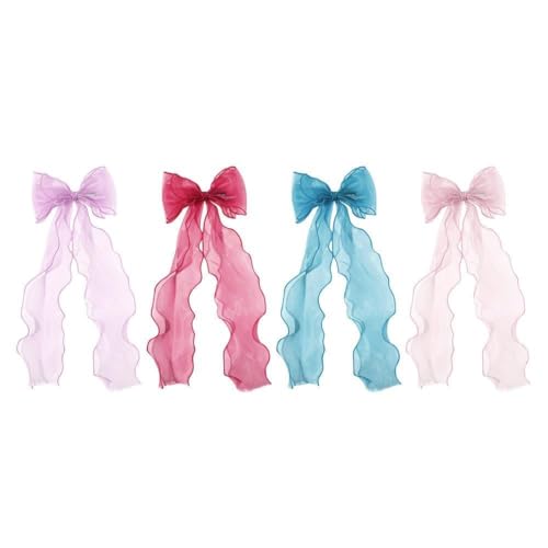 1pc Neue Nette Große Schleife Haar Clip Party Urlaub Haar Zubehör Frauen Geflochtene Mode Streamer Quaste Haarnadeln Headwear von QILTON