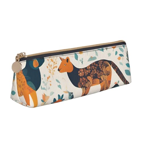 QIN&ZHENG Niedliches florales Tiermuster, 1 Druck, modische dreieckige Tasche, leicht, Kosmetiktasche, Volldruck, kompakter Organizer, weiß, Einheitsgröße, stilvoll, weiß, Einheitsgröße, stilvoll, QIN&ZHENG Niedliches florales Tiermuster, 1 Druck, modische dreieckige Tasche, leicht, Kosmetiktasche, Volldruck, kompakter Organizer, weiß, Einheitsgröße, stilvoll, weiß, Einheitsgröße, stilvoll, von QIN&ZHENG