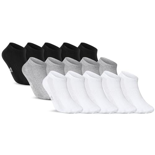 QINCAO Sneaker Socken Herren Damen Sportsocken Baumwoll Socken von QINCAO