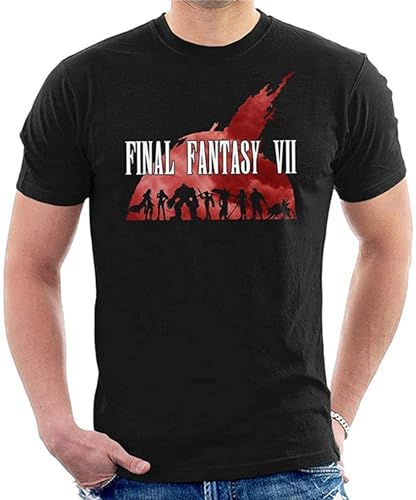 Final Fantasy Vii Heros Silhouette Men's T-Shirt Size 3XL Final Fantasy Vii Heros Silhouette Men's T-Shirt Size 3XL von QINHENG