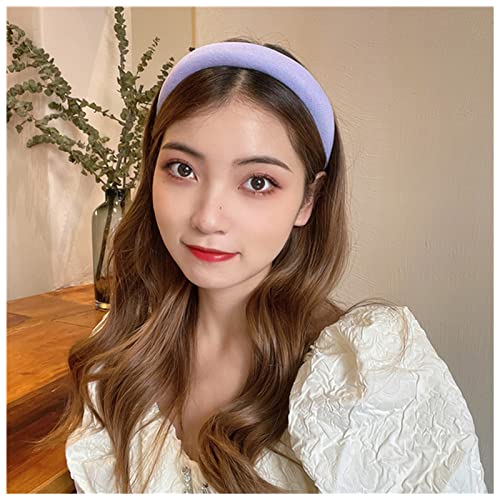 Stirnband Damen Haarreifen Net Rotes Haar Ornament Schädel Top Schwamm Kopf Reifen Rand Haar Bündel Kopfschmuck Haarspange Vintage Haarspange Stirnband(4029Hair band) von QINYUML