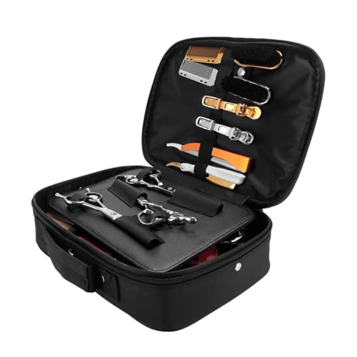 Professionelle Friseurtasche, Friseurtasche für Profis, Reisetasche für Frisör und Friseurin, Kosmetiktasche für Friseur Werkzeug, Salon Zubehör, Friseur Organizer Tasche für Friseurschere Professionelle Friseurtasche, Friseurtasche für Profis, Reisetasche für Frisör und Friseurin, Kosmetiktasche für Friseur Werkzeug, Salon Zubehör, Friseur Organizer Tasche für Friseurschere von QIUPFGUT