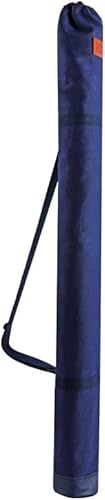 QIUPFGUT Fishing Rutentasche mit Schultergurt,Rutentasche Rod Case Angelkoffer Futteral,Große Kapazität Angeltasche,Leinwand, Lange Angeltasche (1.3m) von QIUPFGUT