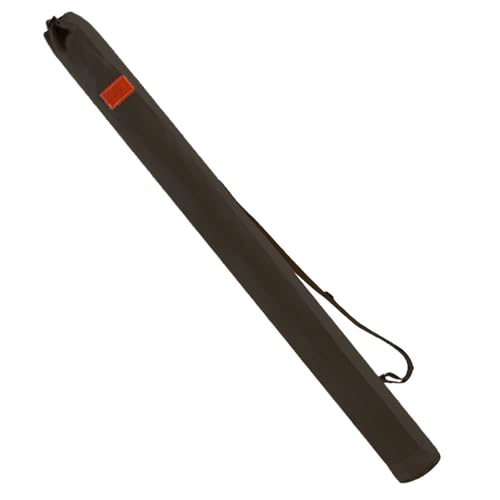 QIUPFGUT Rutentasche Rod Case Angelkoffer Futteral, Fishing Rutentasche mit Schultergurt,Große Kapazität Angeltasche,Leinwand,1.2m Lange Angeltasche von QIUPFGUT