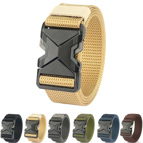 QIUSUIG Gürtel aus Segeltuch (Khaki) von QIUSUIG