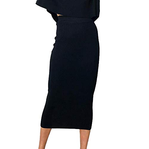 Damen Strickrock Winterrock Hohe Taille Wickelkleid Maxirock Herbst Winter Bleistift Rock Slim fit Freizeitrock Stretch Figurbetont Business Bleistift Röcke Strick Rock Damen Strickrock Winterrock Hohe Taille Wickelkleid Maxirock Herbst Winter Bleistift Rock Slim fit Freizeitrock Stretch Figurbetont Business Bleistift Röcke Strick Rock von QIUhhpuy