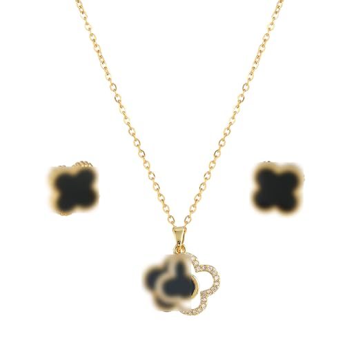 18K Vergoldet Vierblättriges Kleeblatt Anhänger Halskette 2 Stück Einfache Design Stil Lucky Kleeblatts Schmuck Vierblättriges Kleeblatt Schmuckstück Kleeblatt Schmuck Set Für Damen Und Mädchen 18K Vergoldet Vierblättriges Kleeblatt Anhänger Halskette 2 Stück Einfache Design Stil Lucky Kleeblatts Schmuck Vierblättriges Kleeblatt Schmuckstück Kleeblatt Schmuck Set Für Damen Und Mädchen von QIWEIS