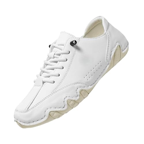 QIXUJAK Damen Sommer Gewebte Atmungsaktive Korrekturschuhe Für Damen, Fußgewölbeunterstützung, Schlupfschuhe, Leicht Und Bequem (Weiß,42) von QIXUJAK