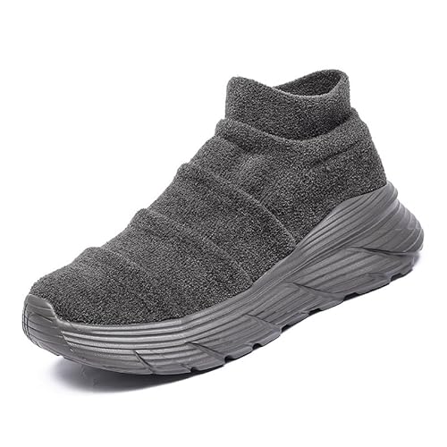 QIXUJAK Herren Damen Turnschuhe Walkingschuhe Laufschuhe Freizeitschuhe Straßenlaufschuhe Wanderschuhe Sportschuhe Running, Outdoor,Atmungsaktiv, Bequem, Workout, Jogging (Schwarz grün,44) von QIXUJAK