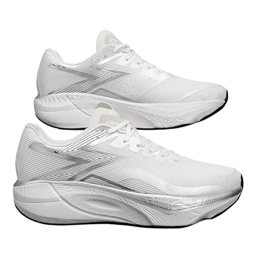 QIXUJAK Herren Turnschuhe Damen Teenager Sneaker Bequeme Sportschuhe Laufschuhe Tennis Fitness Jogging Walkingschuhe Leichtgewichts Atmungsaktiv Straßenlaufschuhe (Weiß,35) von QIXUJAK