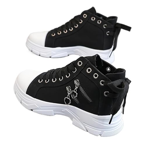 QIXUJAK Orthocare Schuhe Damen- ergonomische Schmerzlinderungs-Sneaker, Ortho Care Schuhe Atmungsaktiver Orthopädische Sneaker Wanderschuhe (Schwarz,37) von QIXUJAK