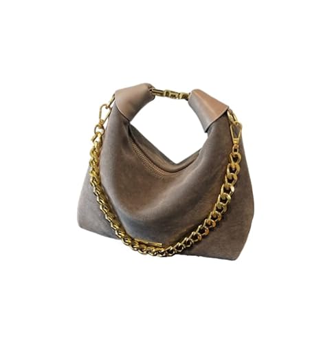 QIXUJAK Retro Crossbody Tasche Für Frauen Und Mädchen Leichte Leder Umhängetaschen Mit Reißverschlusstaschen Verstellbares Gurtleder Satchel (Grau) von QIXUJAK