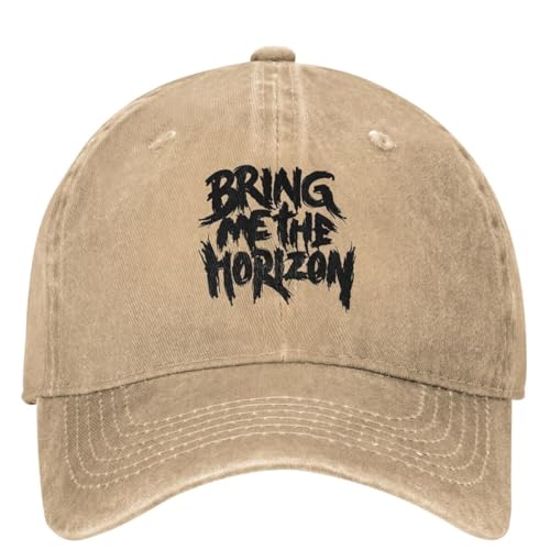 Bring Me The Horizons Casual Baseball Cap Frühling BMTH Musik Trucker Hut Sonnenblende Tennis Skate Hip Hop Hüte Männer Baseball Caps Geschenk von QIYAEUA