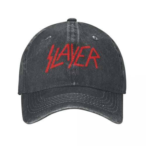 QIYAEUA Slayers Logo Baseballkappe Mode Distressed Washed Snapback Cap für Männer Frauen Outdoor Workouts Caps Hut Geschenk von QIYAEUA