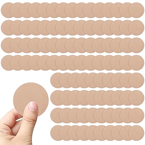 Nippelpads Nippli 100Stück Nipple Cover Nipple Pads Brustwarzen Abdeckungen Nippelabdeckungnippel Pads Nippel Cover Nippelcover Brustwarzenabdeckung Nippelkleber Nippelpflaster Aufkleber Unisex(Rund) von QJFHURB