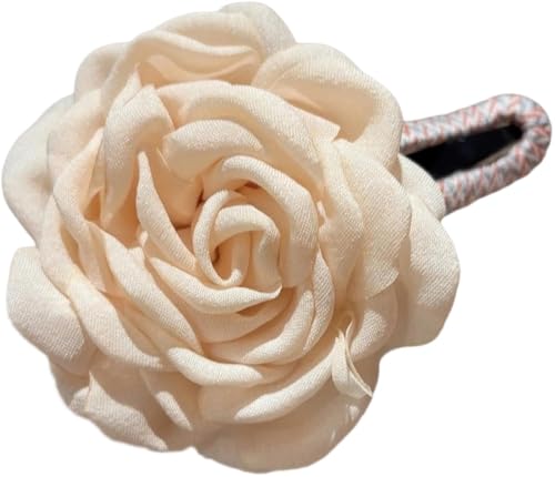 Haarspangen, Krallenklammern, Krallenklammern for dickes Haar, süße Ballett-Blumen-Haarspange, große Rosen-Haarnadel, Entenschnabel-Haarspange, Haarspangen for Frauen, SideBangs-Haar-Styling-Werkzeug( von QJFORU