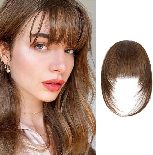 QKEPCY Clip in Bangs Clip in Pony Clip in Fransen Echthaarverlängerungen mit Schläfen Remy Fringe Haarteil Echthaar in Bangs Fringe Extensions Natürliche Bangs für Frauen QKEPCY Clip in Bangs Clip in Pony Clip in Fransen Echthaarverlängerungen mit Schläfen Remy Fringe Haarteil Echthaar in Bangs Fringe Extensions Natürliche Bangs für Frauen von QKEPCY