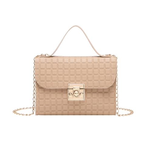 QKEPCY Crossbody Tasche Damen Umhängetasche Gesteppt Klein Schultertasche Handtasche Kleine Taschen für Frauen Quilted Bag Crossbody Bag von QKEPCY