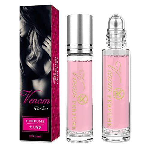 Swamprey Phero Perfume Attract Your Man, Elvomone - A Scent to Love, Pheromone Perfume Kakou Venom for Her Pheromone Perfume, Venom Scents Pheromones for Women, Lunex Phero Perfume (Pink-20ML) von QKKO