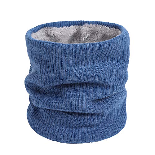 QKURT Knitted Neckwarmer, Unisex Thermal Stricken Fleece gefüttert Gaiter Schal für GehenLaufski Outdoor Täglicher Verschleiß von QKURT