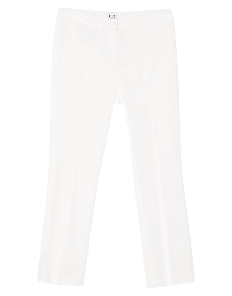 QL2  QUELLEDUE Hose Damen Weiß von QL2  QUELLEDUE