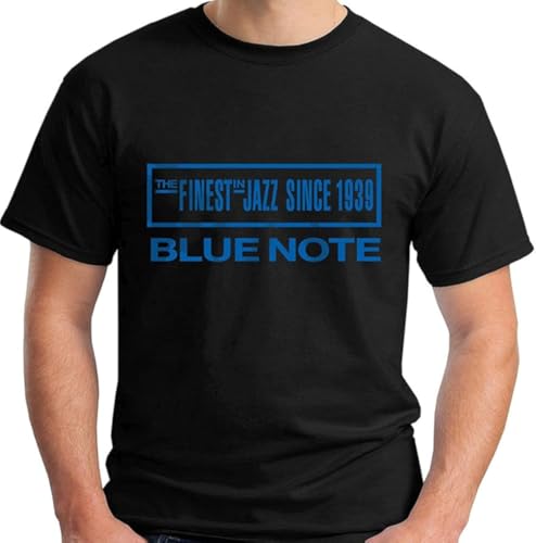 Blue Note Jazz Music Records Short Sleeve Men's T-T-Shirts Hemden(Medium) von QLKNSC