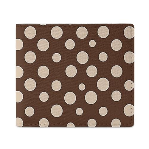 QLPTM Weiße gepunktete Ledergeldbörsen für Damen und Herren, schlanke Geldbörse, Kartenhalter, Kreditkartenetui, kleine Bifold-Geldbörse, weiße Punkte, Einheitsgröße, lässig, Weiß / Polka Dots, QLPTM Weiße gepunktete Ledergeldbörsen für Damen und Herren, schlanke Geldbörse, Kartenhalter, Kreditkartenetui, kleine Bifold-Geldbörse, weiße Punkte, Einheitsgröße, lässig, Weiß / Polka Dots, von QLPTM