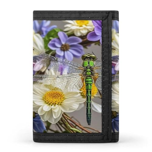 Image of Libelle in Wreath Casual Wallet Credit Card Holder Premium Document Organizer Case for Men And Women Image of Libelle in Wreath Casual Wallet Credit Card Holder Premium Document Organizer Case for Men And Women von QMKFWT