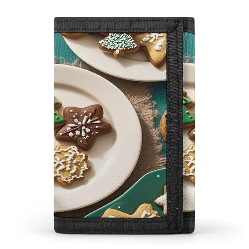 QMKFWT Christmas Cookies Casual Wallet Credit Card Holder Premium Document Organizer Case for Men And Women QMKFWT Christmas Cookies Casual Wallet Credit Card Holder Premium Document Organizer Case for Men And Women von QMKFWT