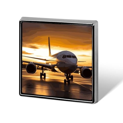 Anstecknadel mit Flugzeug-Anzug, modische Anstecknadeln für Männer und Frauen, für Rucksäcke, lustige Hut-Brosche, Anstecknadel, personalisierte Tasche, Revers, Abzeichen, Metall, Neuheit, Knöpfe und von QMNBTES