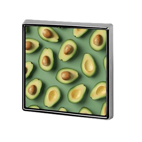 Anstecknadel mit grünem Muster, modische Anstecknadeln für Männer und Frauen, für Rucksäcke, lustige Hut-Brosche, personalisierbare Tasche, Revers, Abzeichen, Metall, Neuheit Knöpfe und Anstecknadeln von QMNBTES