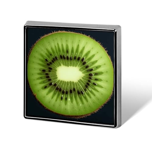 Kiwi Slice Anstecknadel, modische Anstecknadeln für Männer und Frauen, für Rucksäcke, lustige Hut-Brosche, Anstecknadel, personalisierte Tasche, Revers, Abzeichen, Metall, Neuheit Knöpfe und Pins von QMNBTES