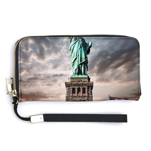 Modische Einkaufstasche mit Freiheitsstatue, Designer-Schulterhandtaschen, Damen-Handtaschen, Hobo-Taschen, niedliche Aufbewahrungstasche für Damen, Stil, 20 x 10,5 cm, Stil:, 20.0*10.5cm von QMNRTK