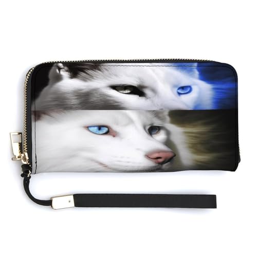 Modische Einkaufstasche mit blauen Augen, Designer-Schulterhandtaschen, Hobo-Tasche, niedliche Aufbewahrungstasche für Damen, Stil, 20 x 10,5 cm, Stil:, 20.0*10.5cm von QMNRTK