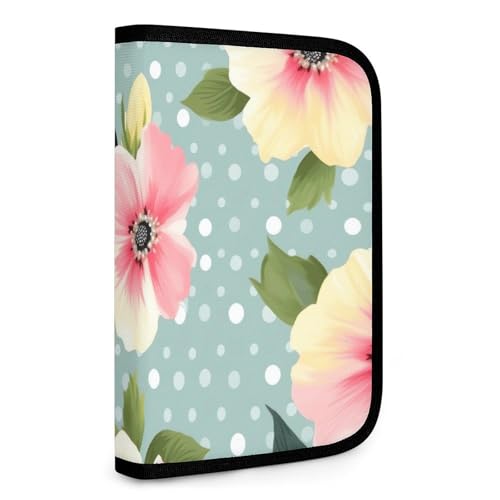 QMNRTK Multifunktionale, kompakte Geldbörse mit Punkten, Ausweis, Stronghold Waltlet, Kreditkartenhalter, Geldbörse, Reißverschluss, Ledertasche, RFID-blockierend, Bifold Wallet für Männer und Frauen, von QMNRTK