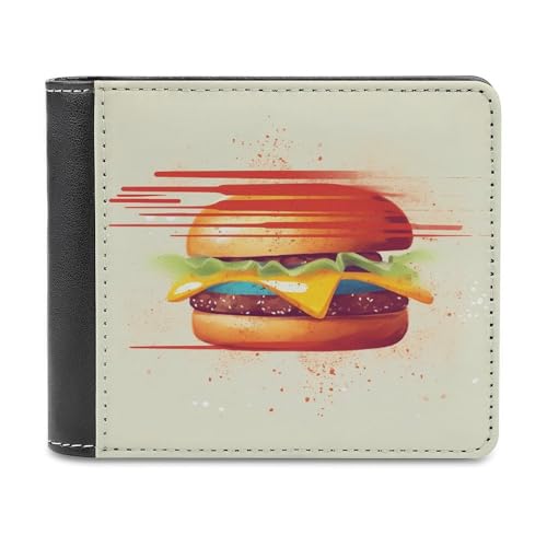 QMNRTK Tomorrow I'll Start Running Ledergeldbörse für Herren und Damen, RFID-blockierend, extra Kapazität, ultrastarke Nähte, schlanke Geldscheinfach mit 8 Kartenfächern, Stil, Einheitsgröße, Stil:, von QMNRTK